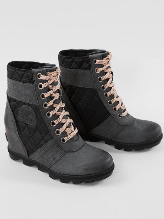 Sorel Shoes - Sorel Lexie Waterproof Ledge Ankle Boot Dark Slate NWOT